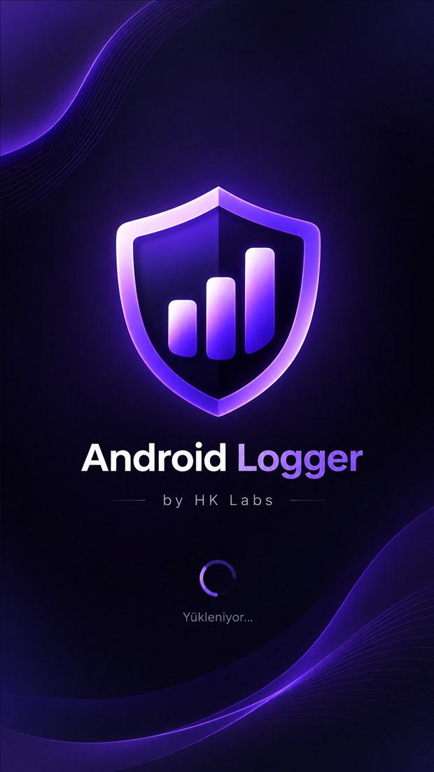 Android Logger kalkan simgesi ve ürün kimliği